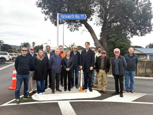 New lane name honours decades of service to Kaipara 
